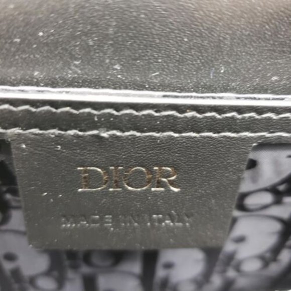 Dior Messenger Crossbody Smooth Leather Lock Bag | Black | NEW - Picture 8 of 9